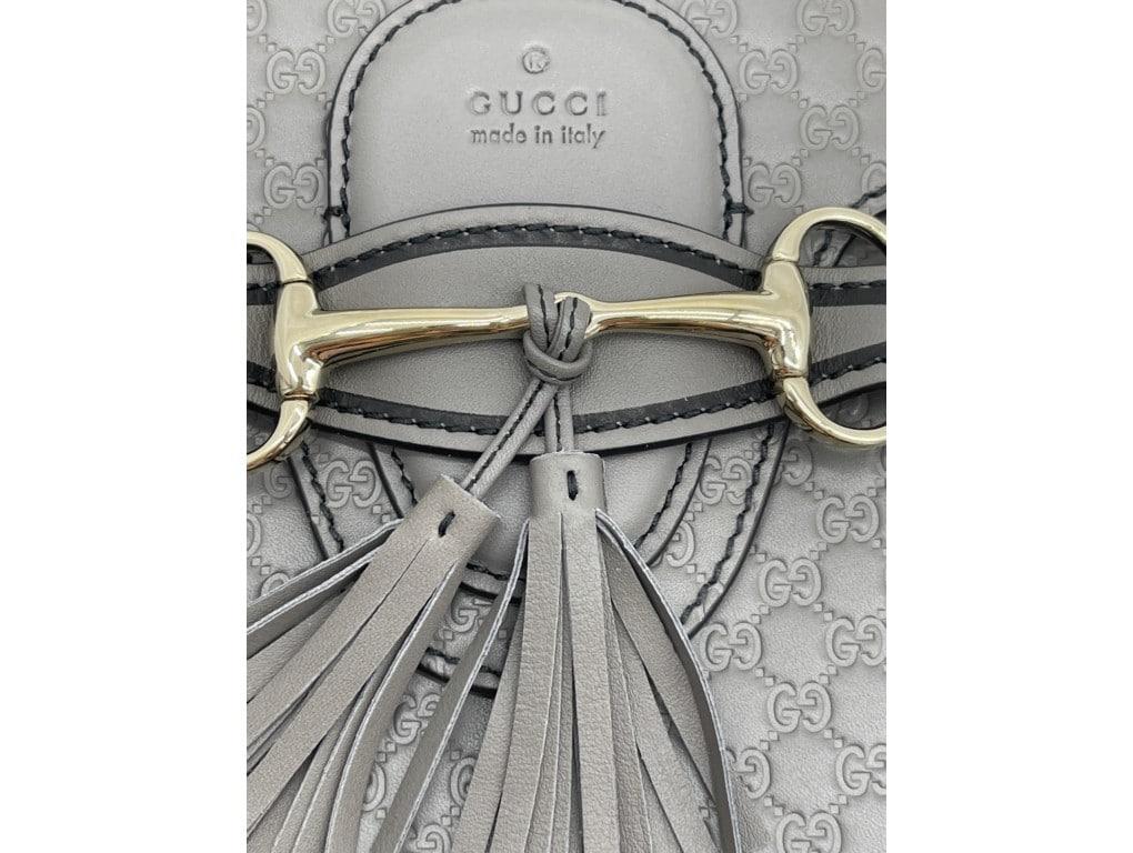 Gray WOMENS DESIGNER Gucci Emily Bag