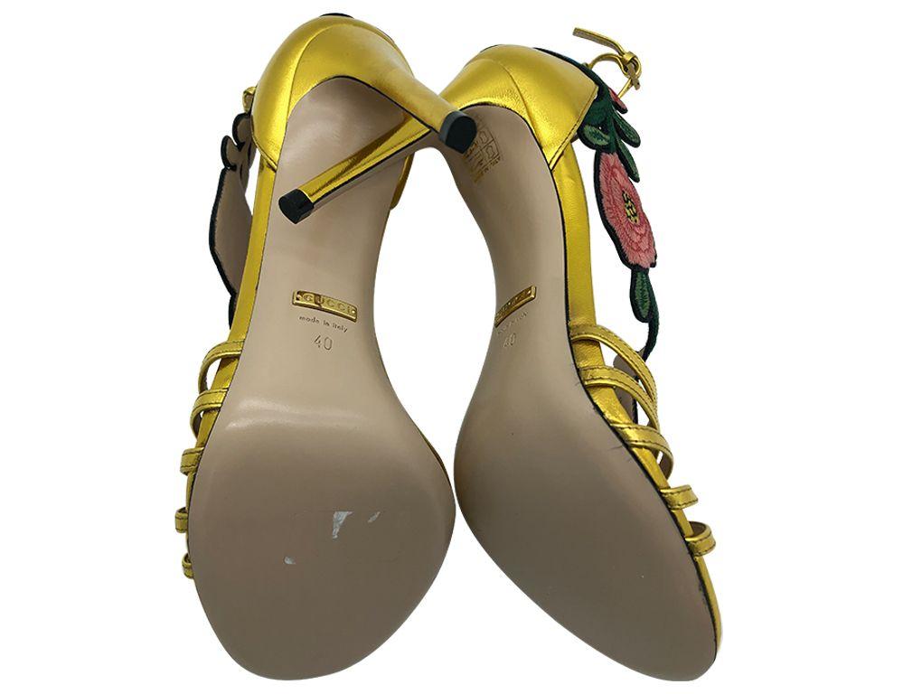 gucci flower shoes