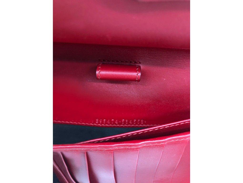 Reisetasche/Tasche für Damen von Gucci Guccissima mit doppeltem Reißverschluss im Angebot 4