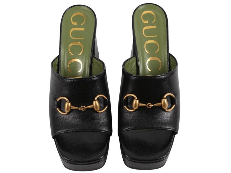 gucci houdan platform pump
