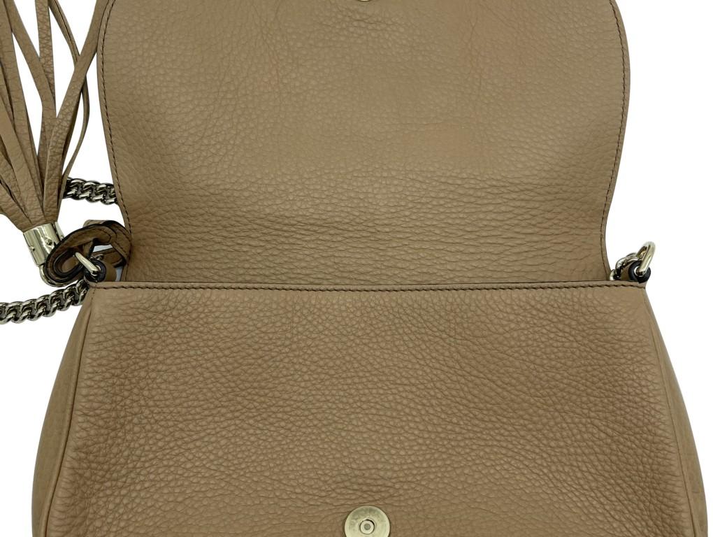 OMENS DESIGNER Gucci Medium Soho Kette Umhängetasche im Zustand „Gut“ im Angebot in London, GB