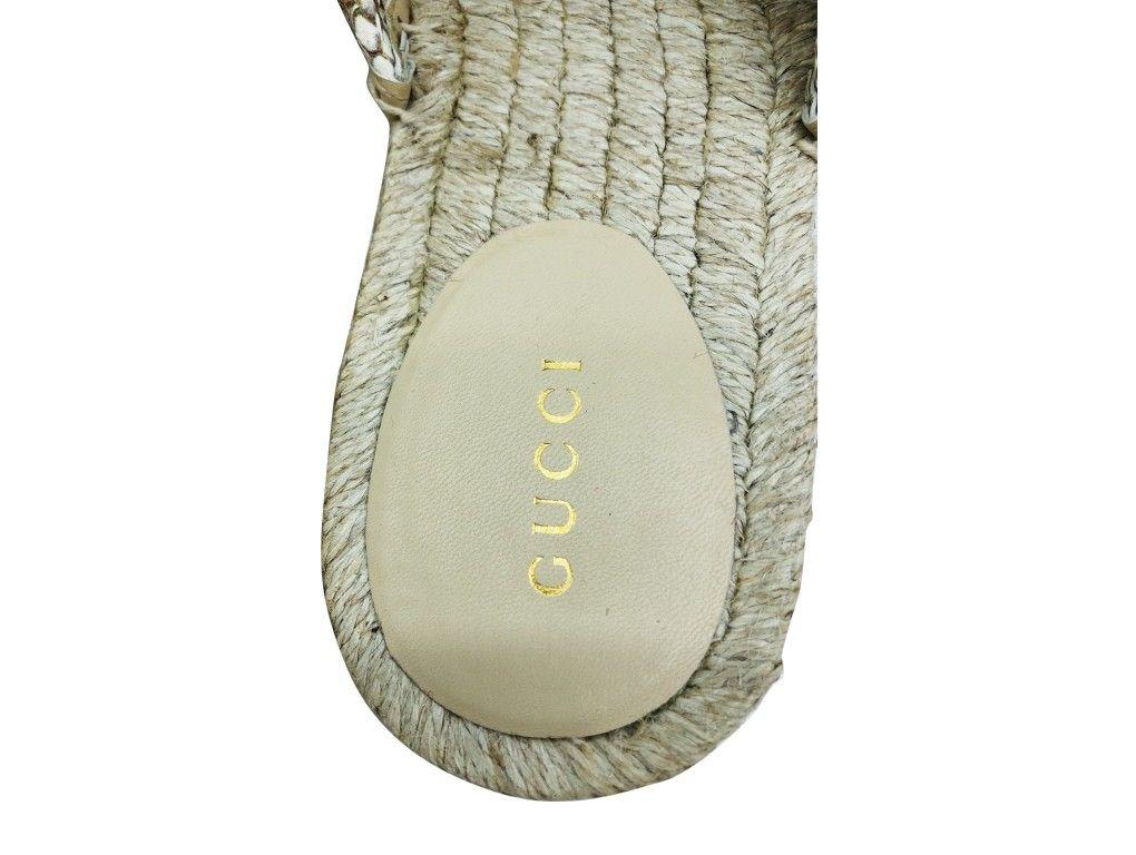 gucci raffia espadrilles