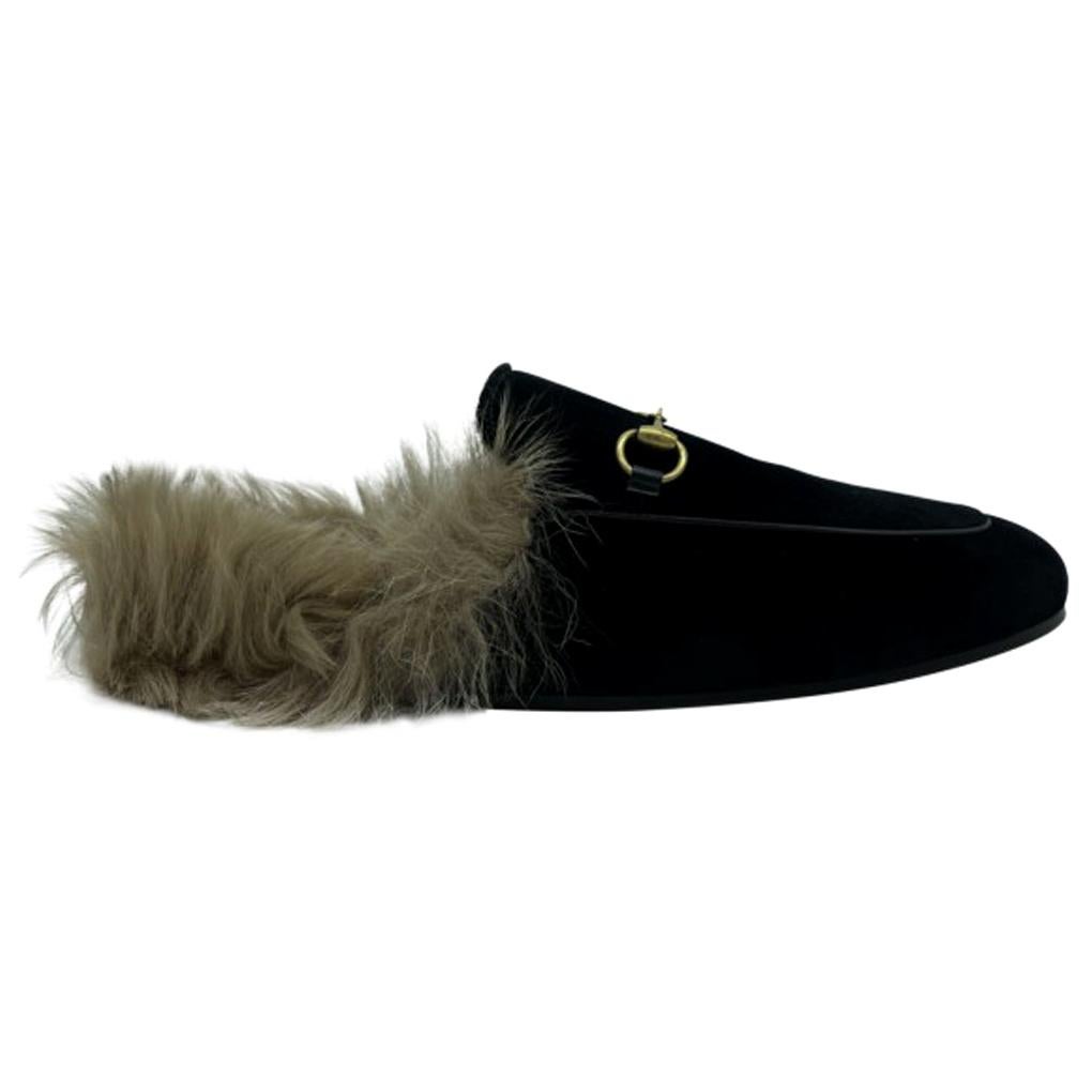 Womens Designer Gucci Princetown Mules For Sale