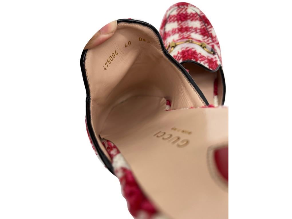 Brown Womens Designer Gucci Princetowns Mules  For Sale