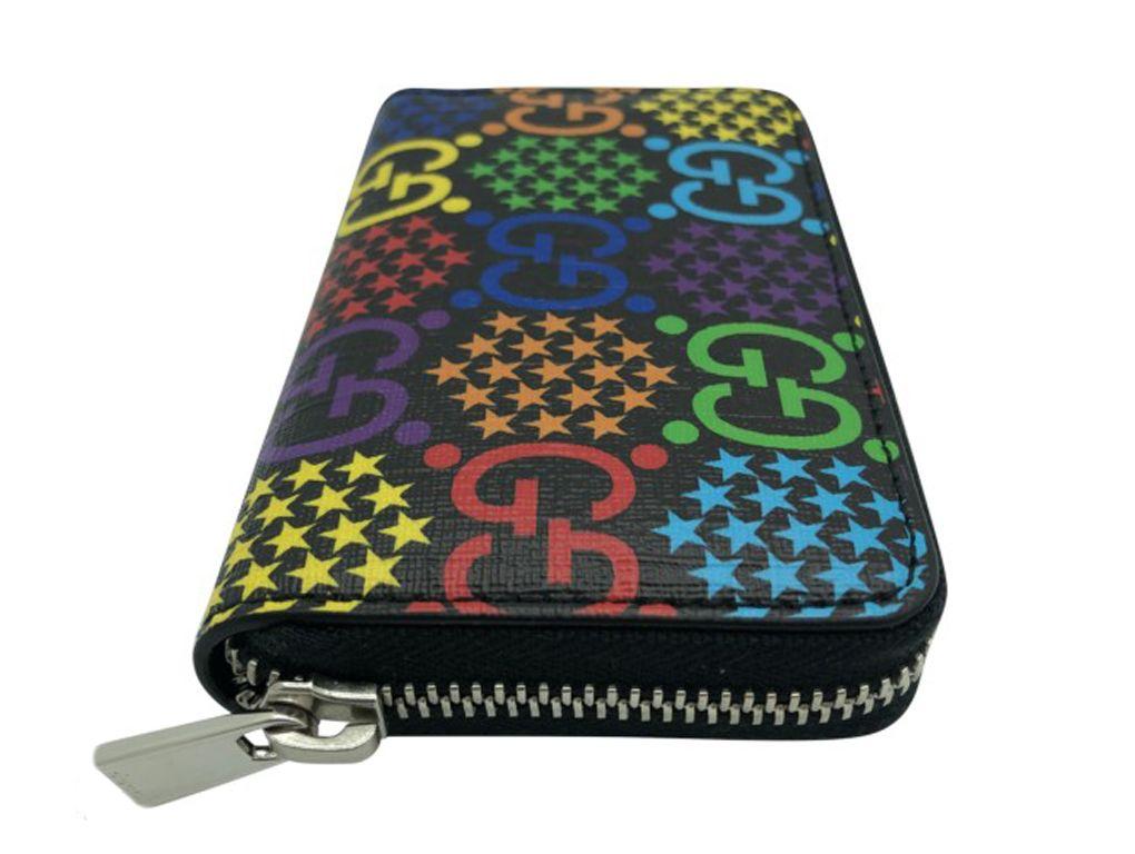 designer zip around purses