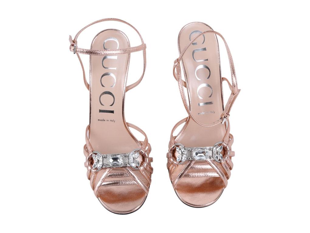 WOMENS DESIGNER Gucci Strappy Heels 