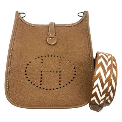 Womens Designer Hermes Mini Evelyne 16 Amazone Taurillon at