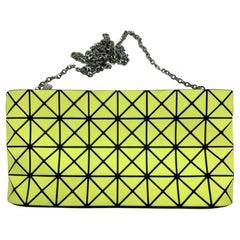 Womens Designer Issey Miyake Bao Bao Chain Strap 2-way Bag