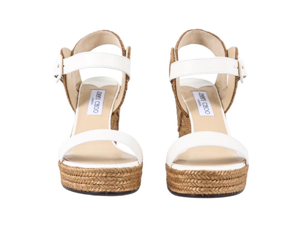 Jimmy choo delphi wedges hot sale