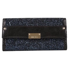Womens Designer JIMMY CHOO GLITTER CLUTCH BAG