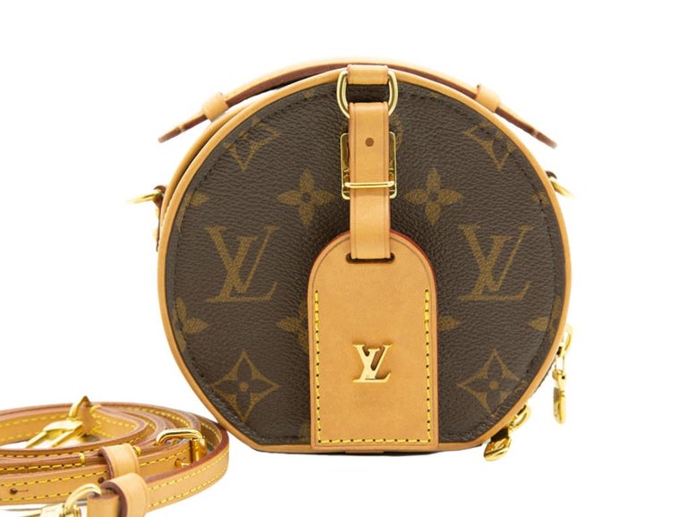 Louis Vuitton lv boite chapeau souple woman bag round box case monogram