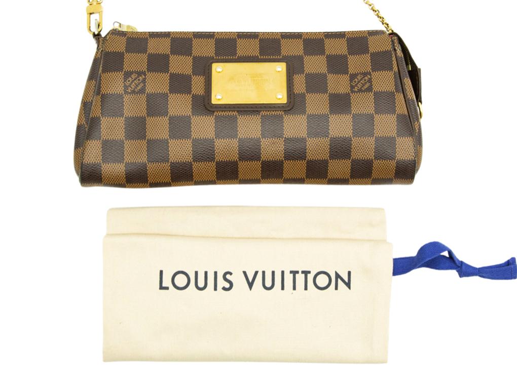 Women's WOMENS DESIGNER Louis Vuitton Eva Clutch Damier Ebene For Sale