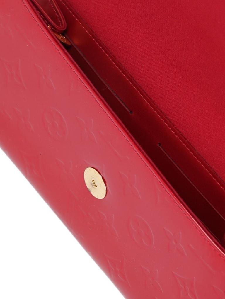 Louis Vuitton, Bags, Louis Vuitton Pink Rossmore Custom Clutch Bag