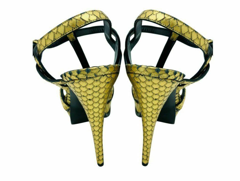 ysl snake heels