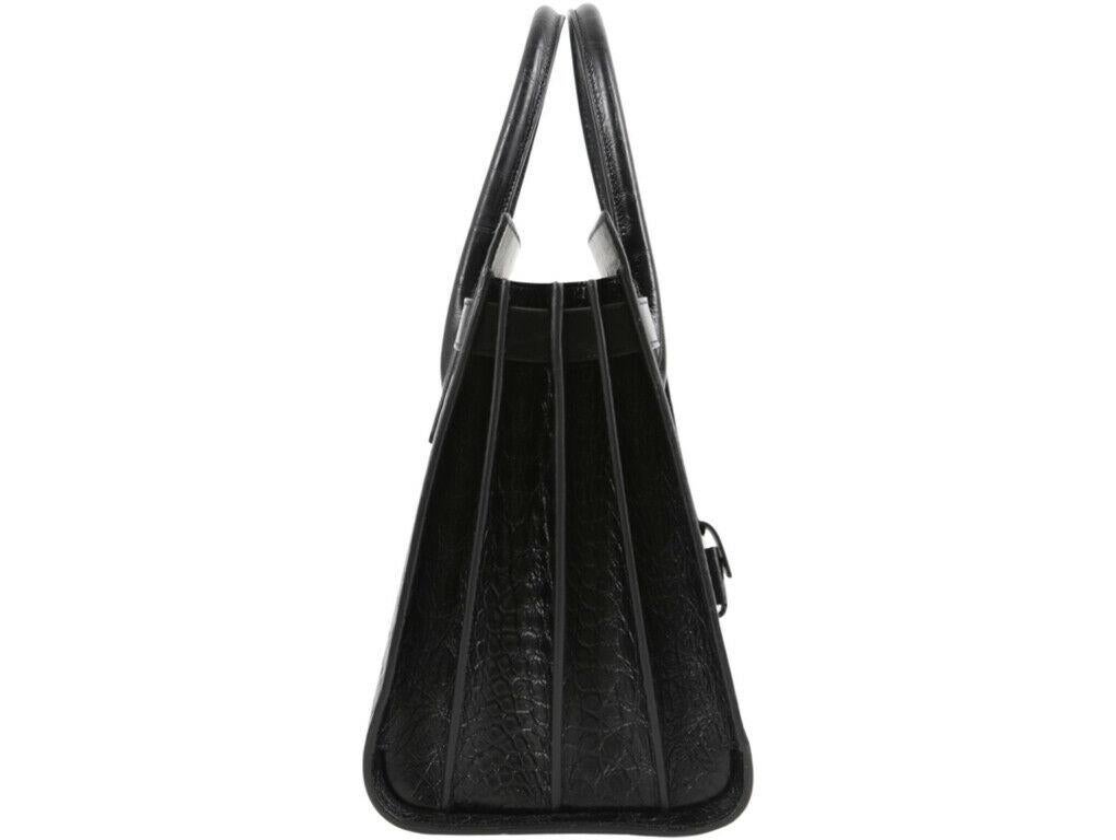 WOMENS DESIGNER Saint Laurent, YSL Klassischer Sac De Jour Kleiner Kunstkragen im Angebot 3
