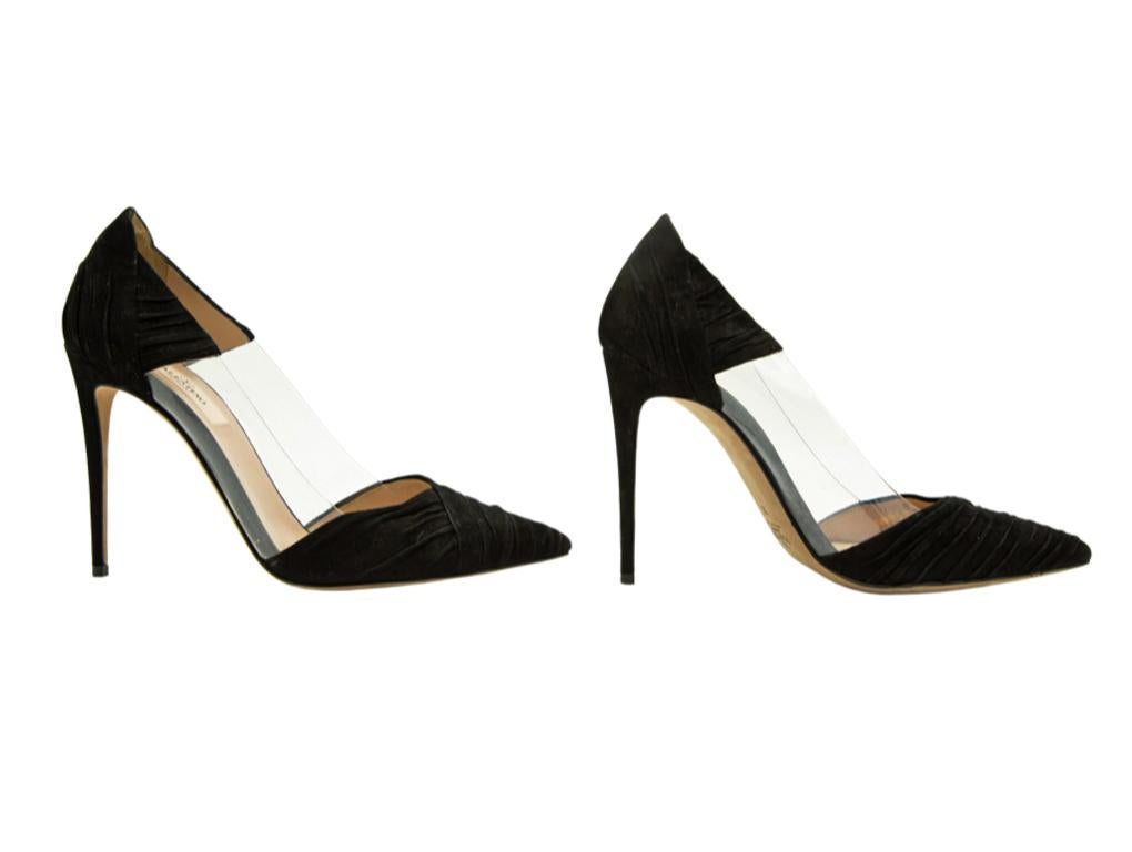 valentino clear shoes