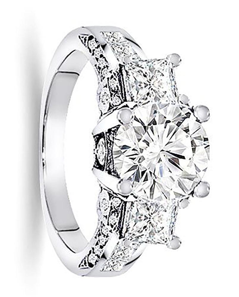 For Sale:  Womens Diamond Ring 1.85 Ct. Tw 3