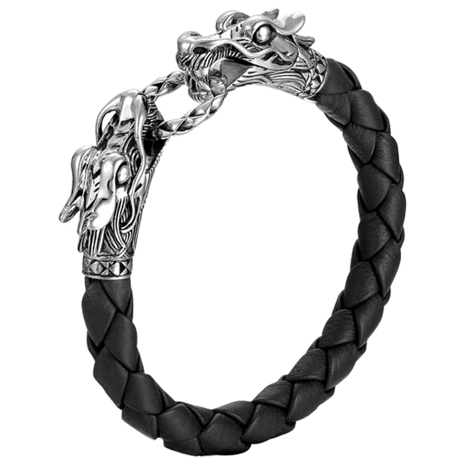 Women's Legends Naga Silver Dragon Bracelet BB65089BLXM For Sale at 1stDibs  | women's dragon bracelet