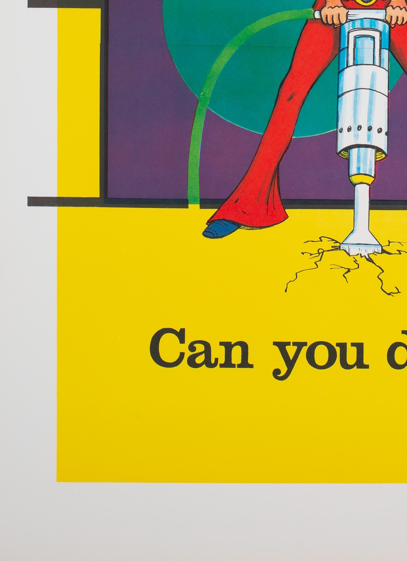 „Women's Lib Can You Dig it“, amerikanisches Politisches/Protestplakat, 1970er Jahre im Angebot 1