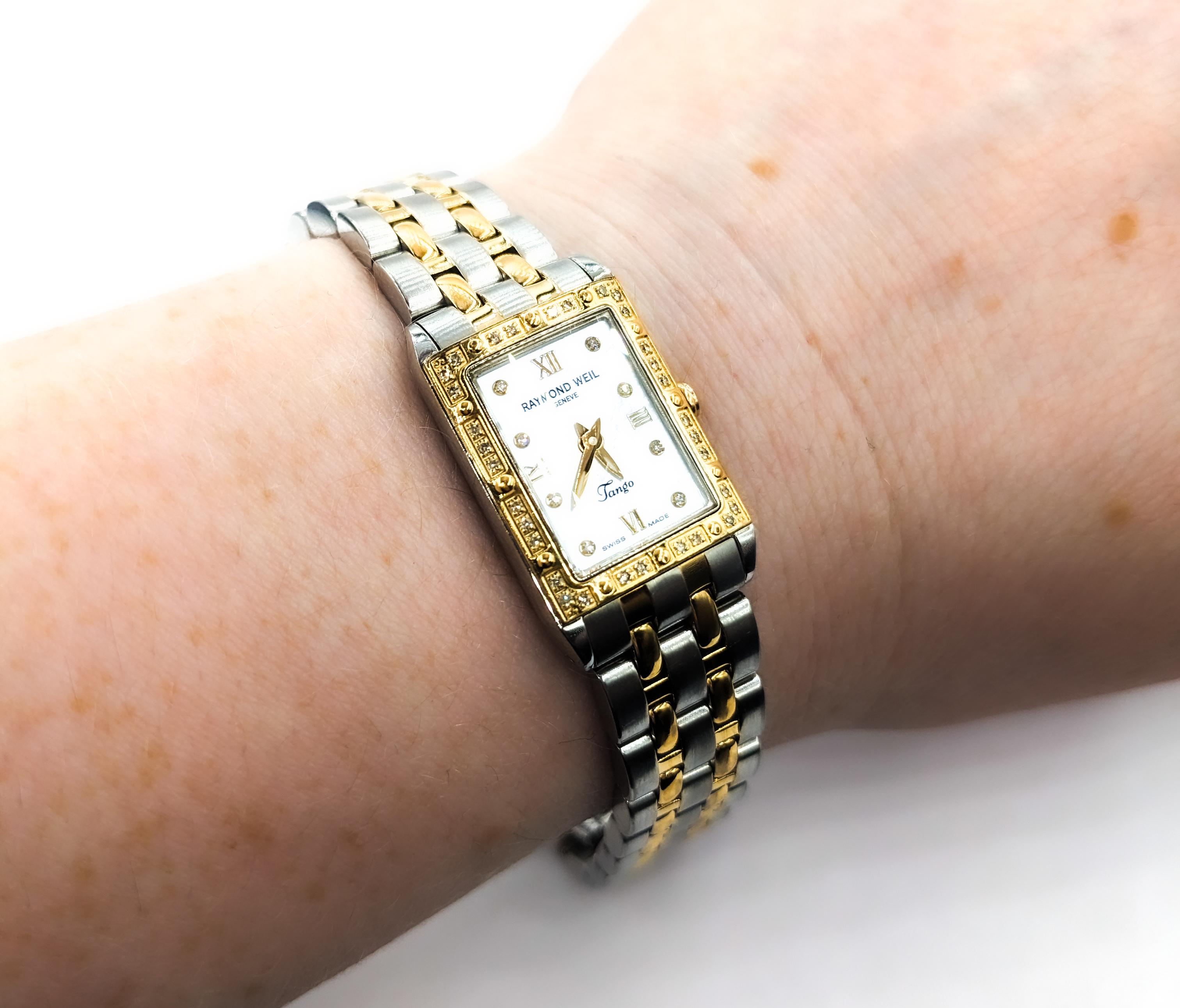 Women's Raymond Weil Two Tone Watch In Stainless Steel



Introducing the elegant Raymond Weil Two Tone Women's Watch, a luxurious timepiece that combines functionality with exquisite style. This watch is beautifully crafted in stainless steel and