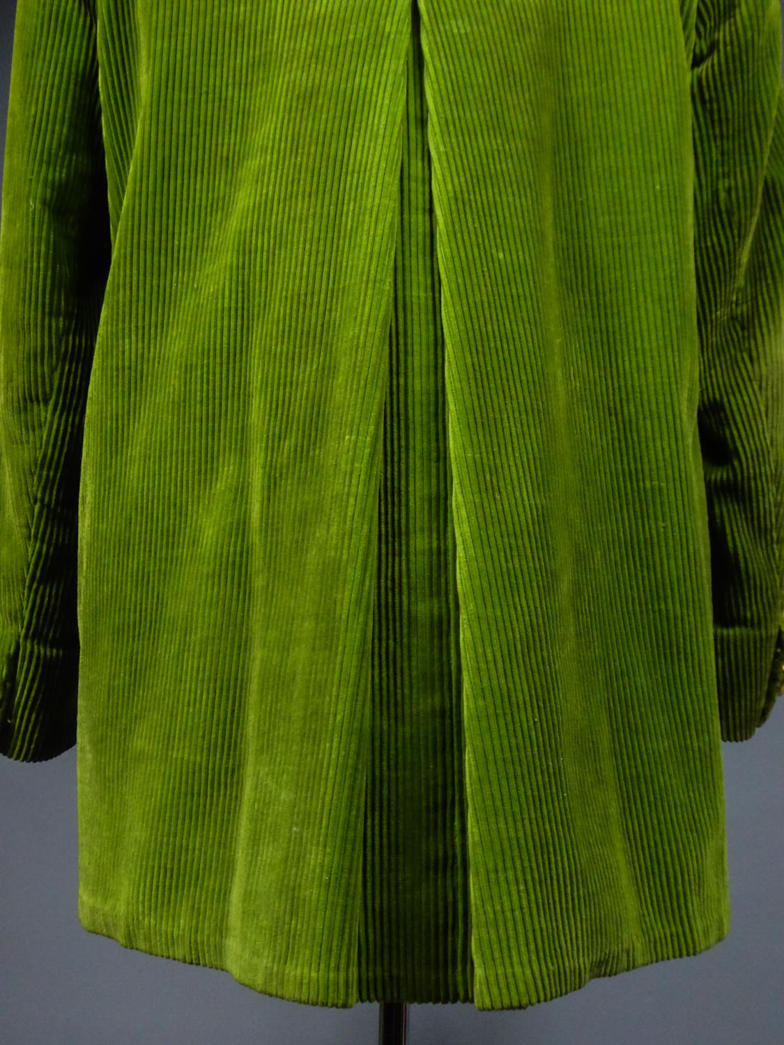 Sport-Samt für Damen  Französische Couture-Jacke-Jeanne Lanvin Sommerkollektion 1947 im Angebot 8