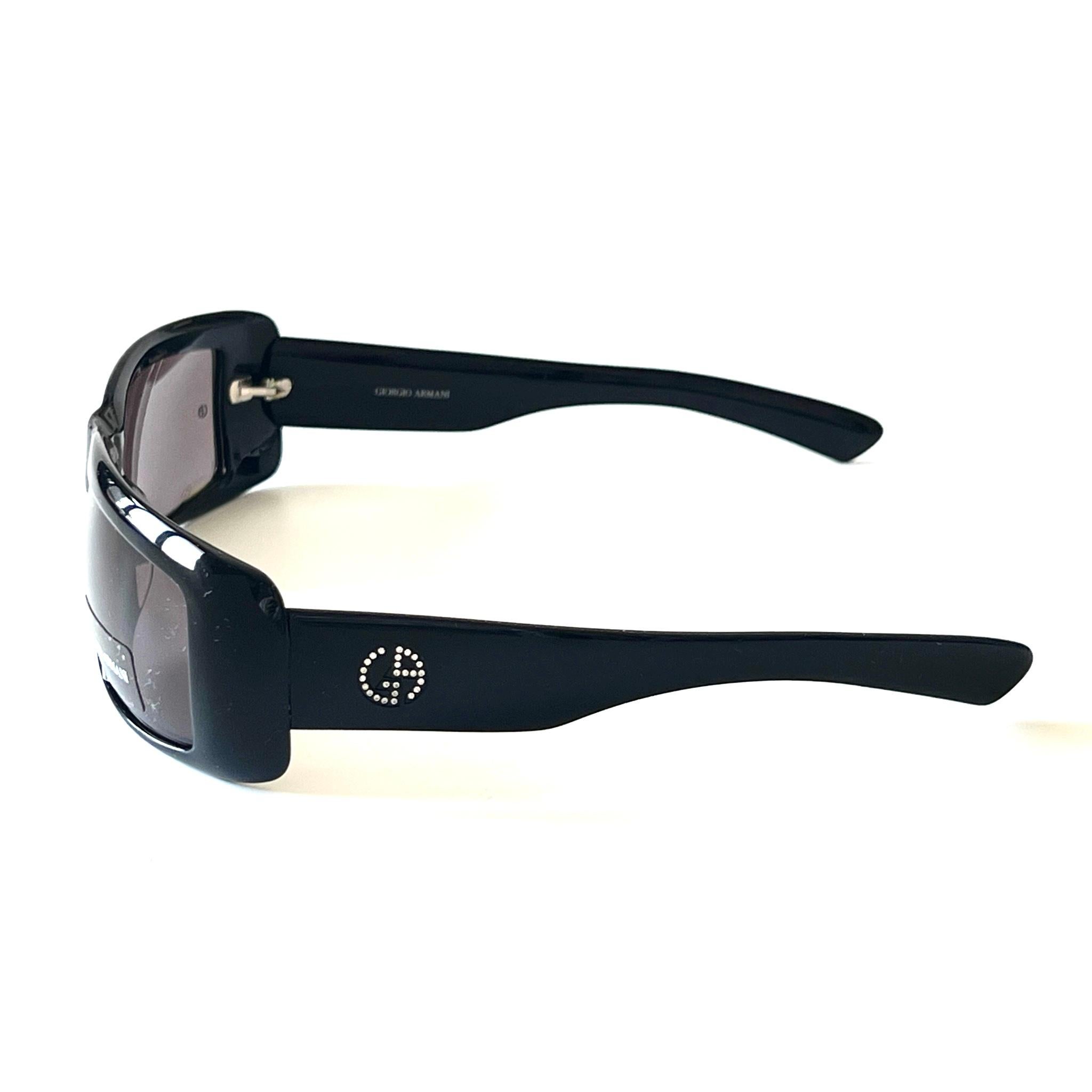 Black Women's sunglasses Giorgio Armani art.54/N/S col. 807BN (Made in Italy)Women's s For Sale