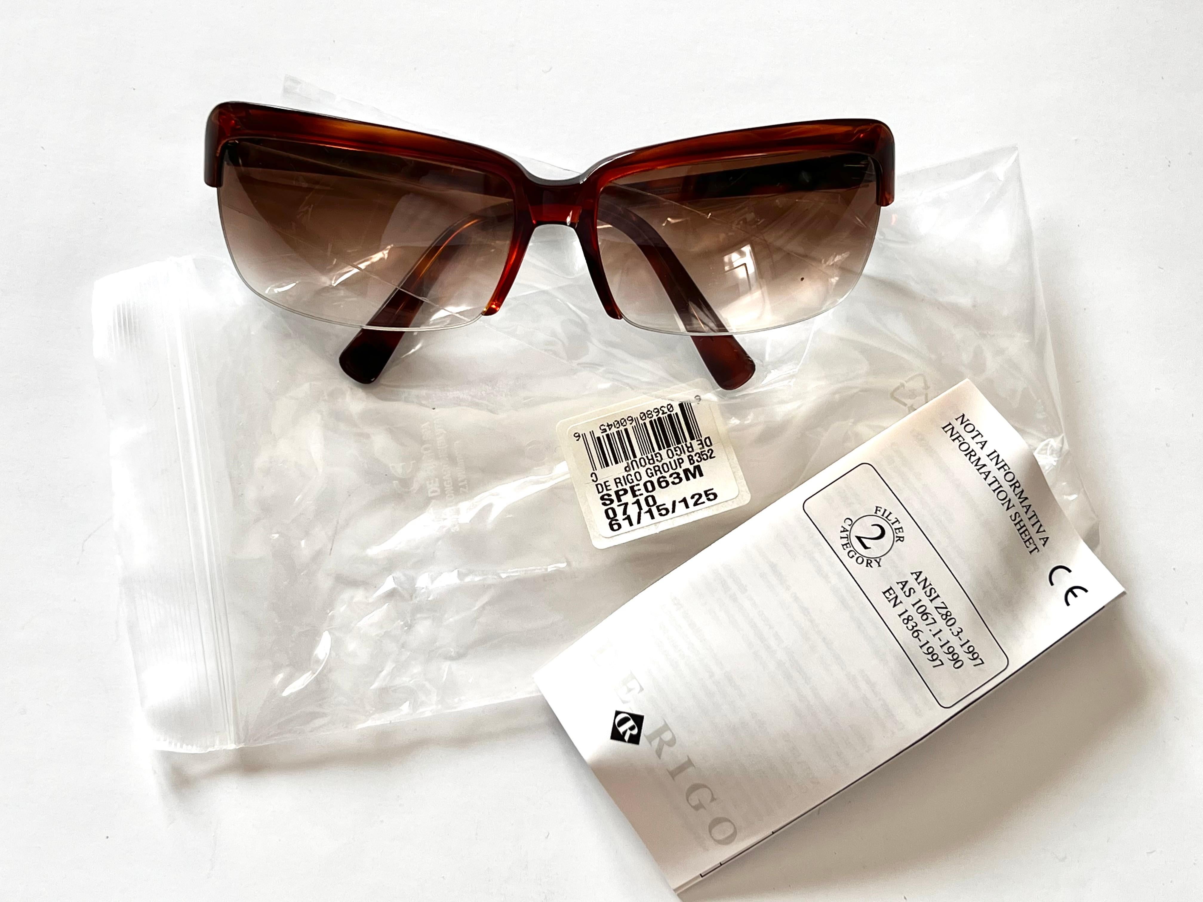 Damen-Sonnenbrille La Perla art.063M col. 0710 (Hergestellt in Italien) im Angebot 1