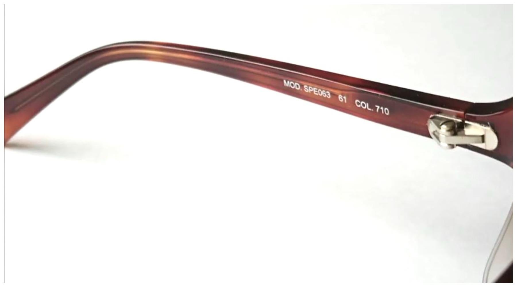Damen-Sonnenbrille La Perla art.063M col. 0710 (Hergestellt in Italien) im Angebot 2