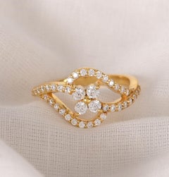 Womens Vintage Style Solitaire Ring Moissanite Wedding Ring 925 Sterling Silver