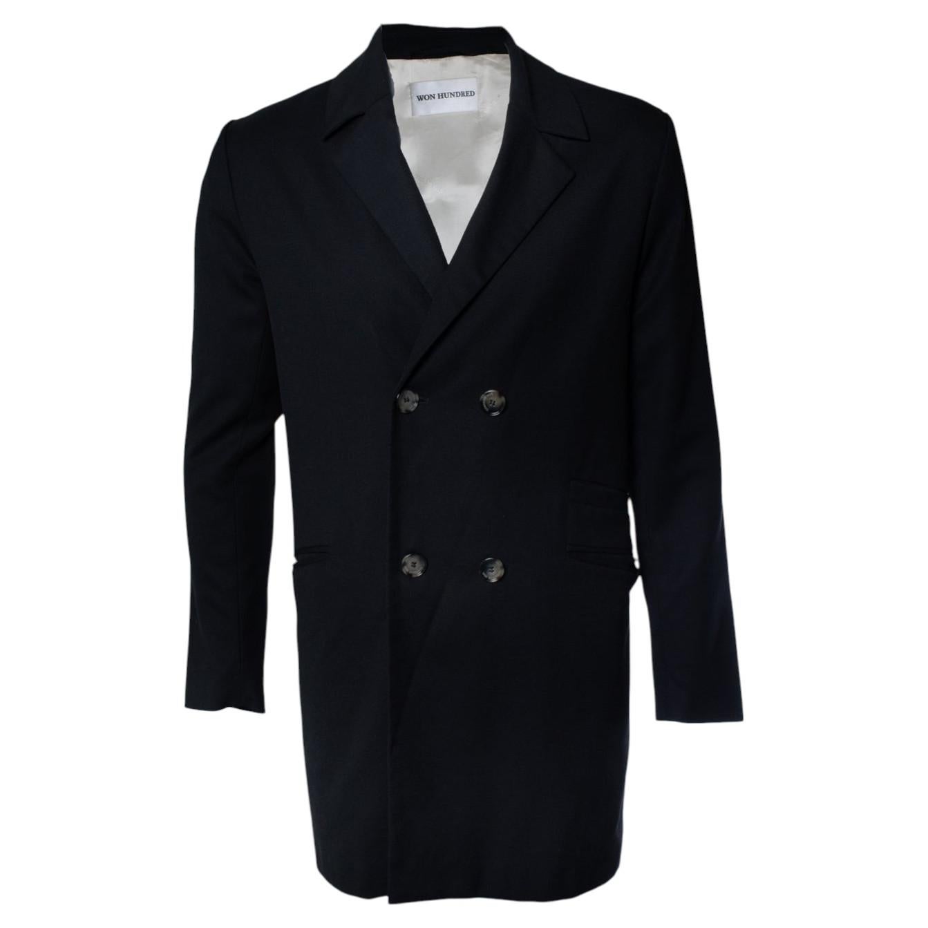 Won Hundred, blazer noir en vente