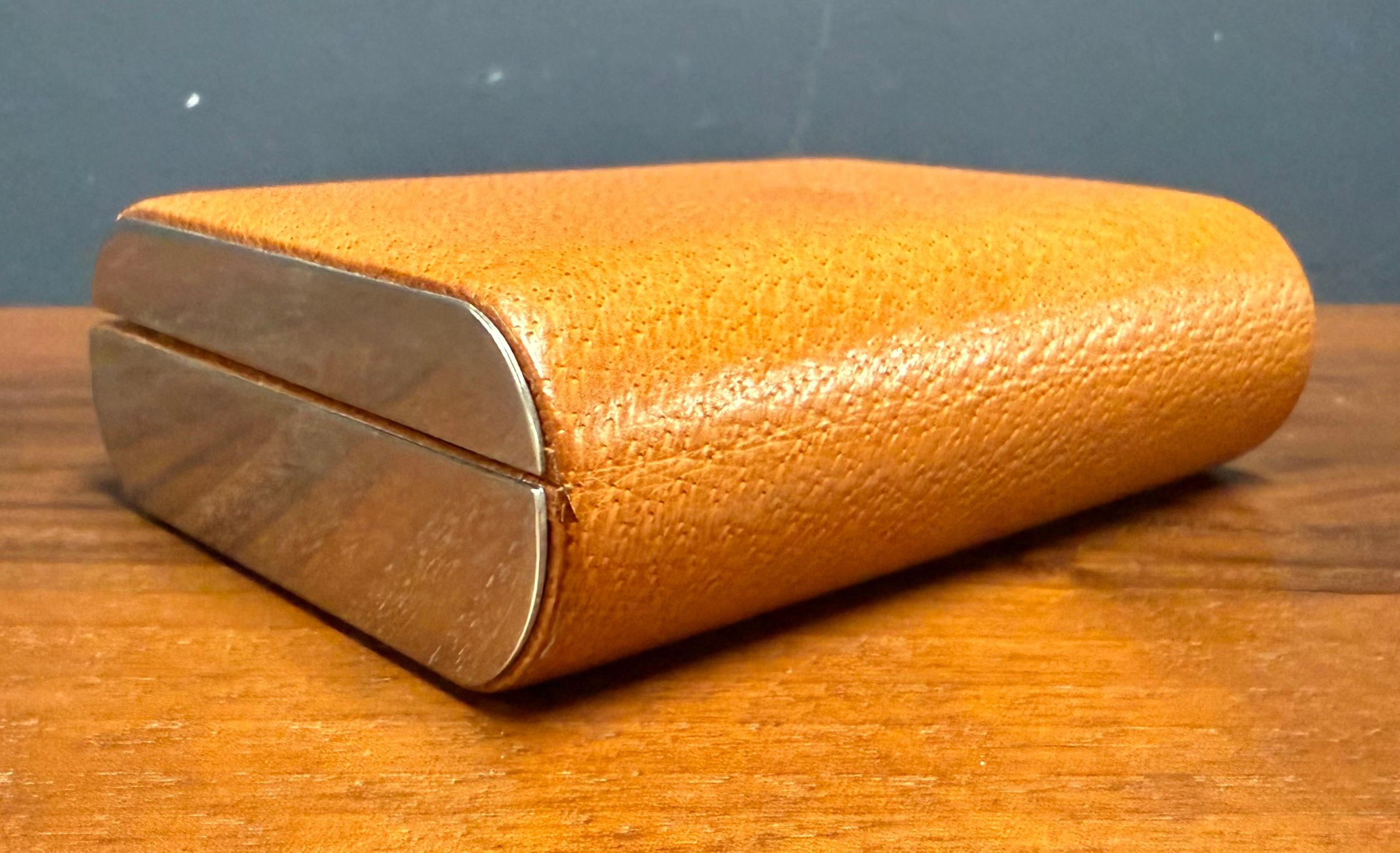 wondeful carl auböck peau porc estuche Austríaco en venta