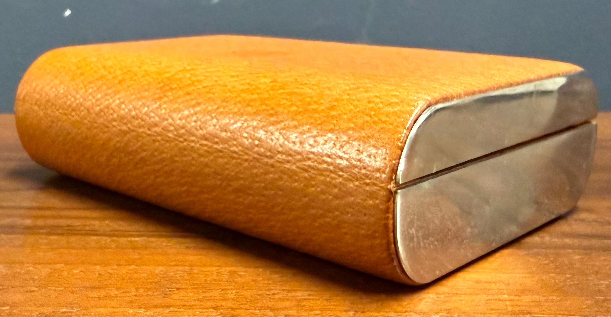 wondeful carl auböck peau porc estuche Chapado en venta