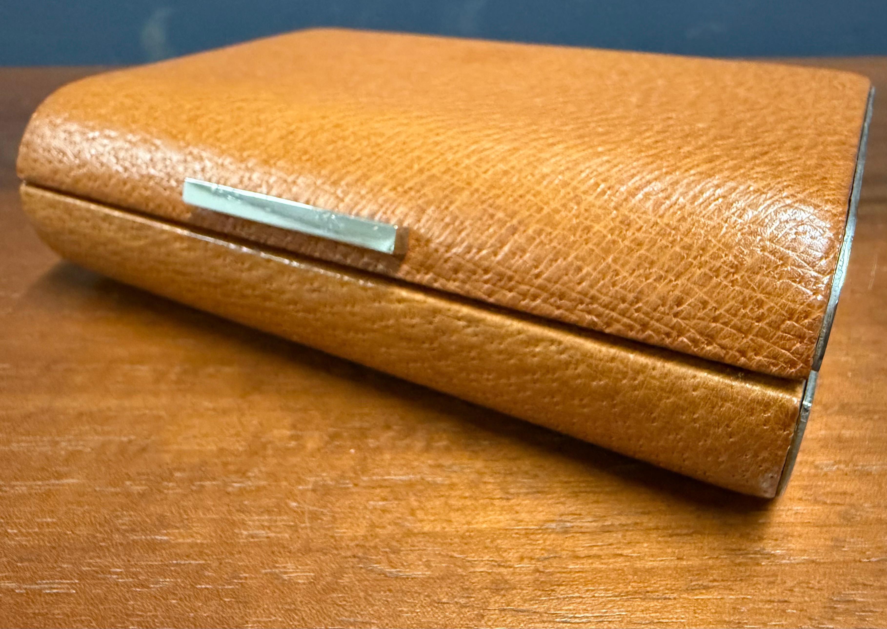 wondeful carl auböck peau porc estuche Metal en venta