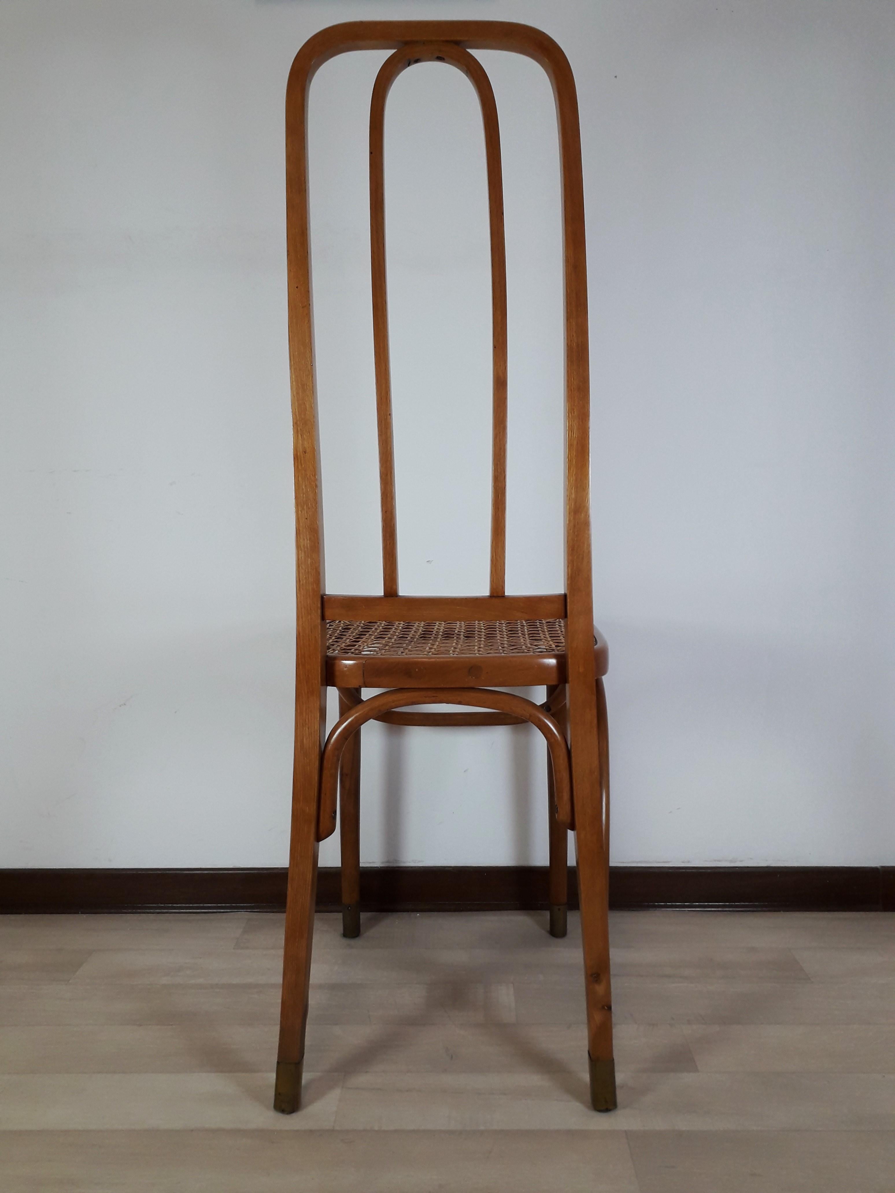 Italian Wonder Chair N.°246 by Antonio Volpe, 1912 For Sale