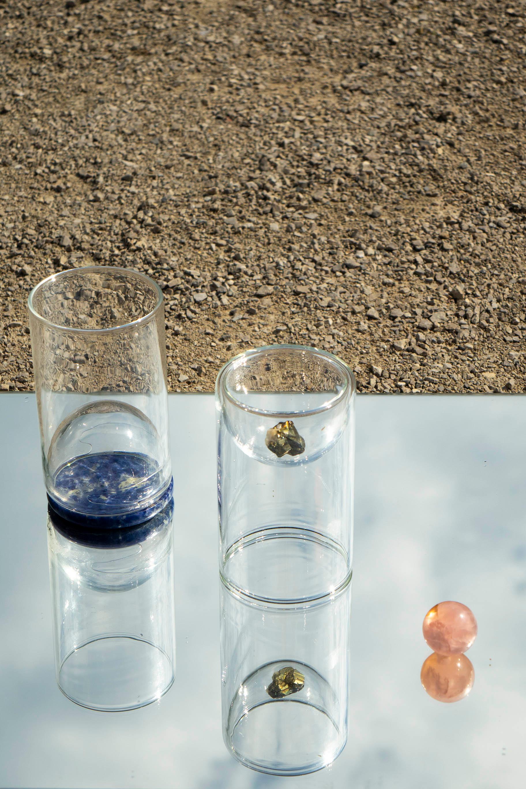 Italian Contemporary Blown Glass Wonder Glass Handcrafted by Natalia Criado