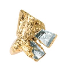 Wonder Sapiens 1 Pair Of Earrings in 24K Gold-Plated Bronze by Marion Fillancq