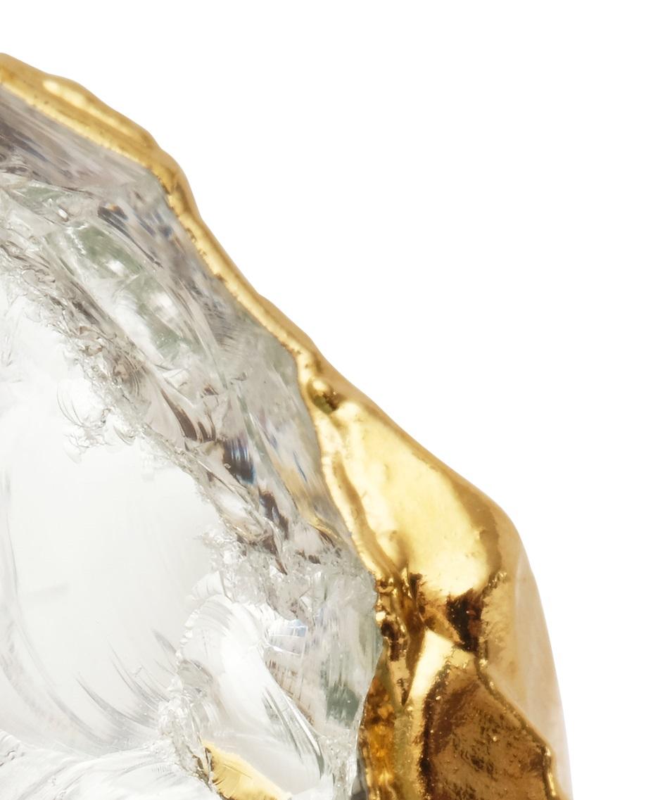 Francese Anello Wonder Sapiens 13 scolpito a mano, bronzo placcato oro 24K di Marion Fillancq in vendita