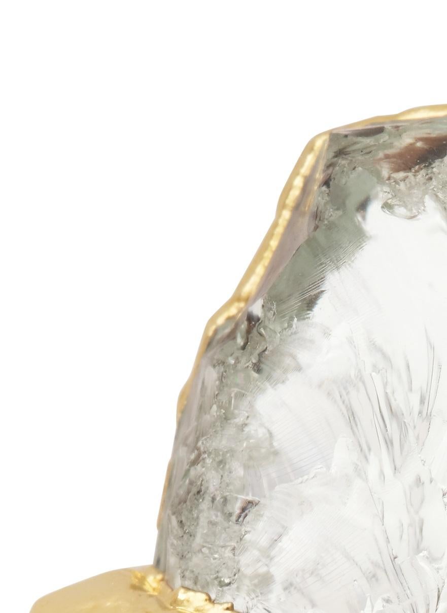 Altro Anello Wonder Sapiens 13 scolpito a mano, bronzo placcato oro 24K di Marion Fillancq in vendita