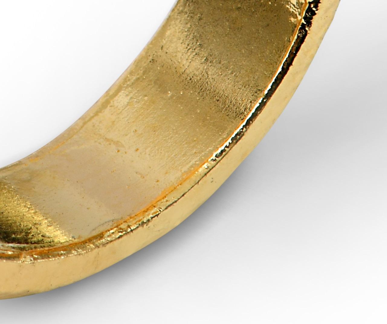 Wonder Sapiens 13 Bague sculptée à la main, bronze plaqué or 24K par Marion Fillancq Neuf - En vente à Geneve, CH