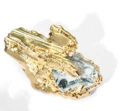 Wonder Sapiens 3 Pair Of Earrings in 24K Gold-Plated Bronze by Marion Fillancq