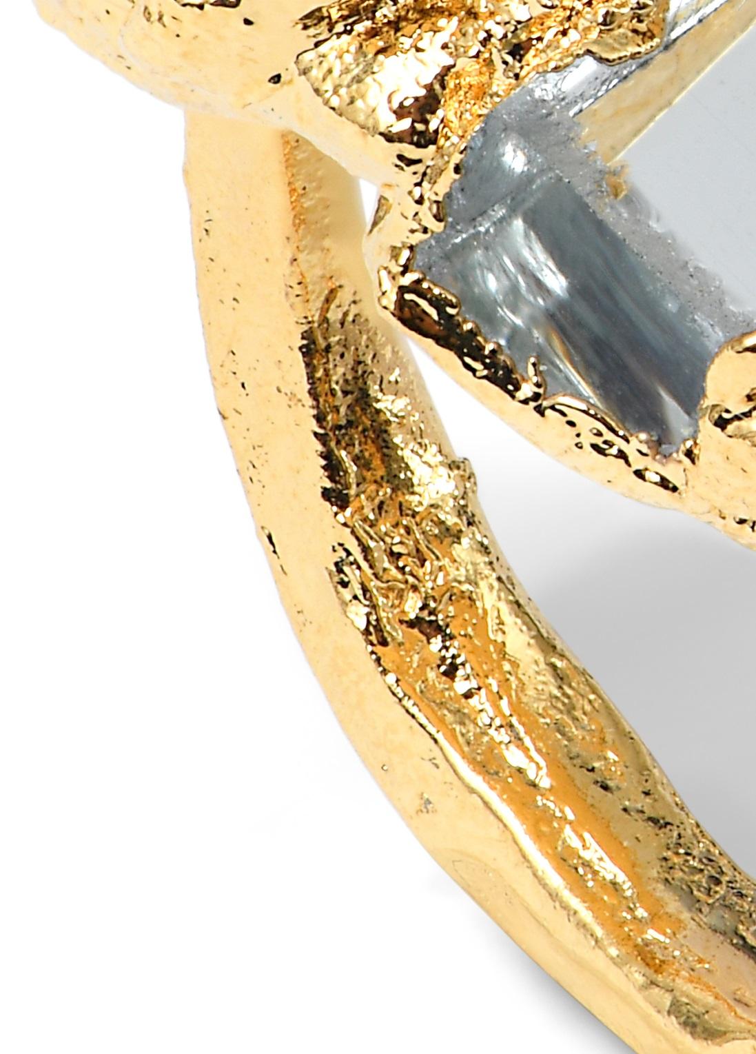 Wonder Sapiens 9 Bague sculptée à la main en bronze plaqué or 24k par Marion Fillancq Neuf - En vente à Geneve, CH