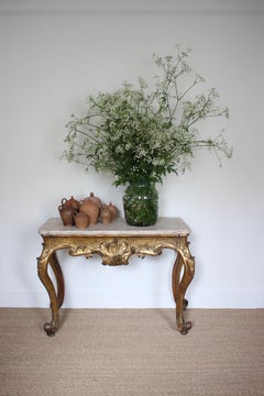 Wonderful 18th Century Italian Rococo Console Table