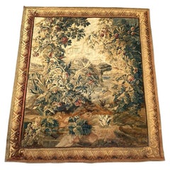 Wonderful 18th Century Antique French Aubusson Tapestry