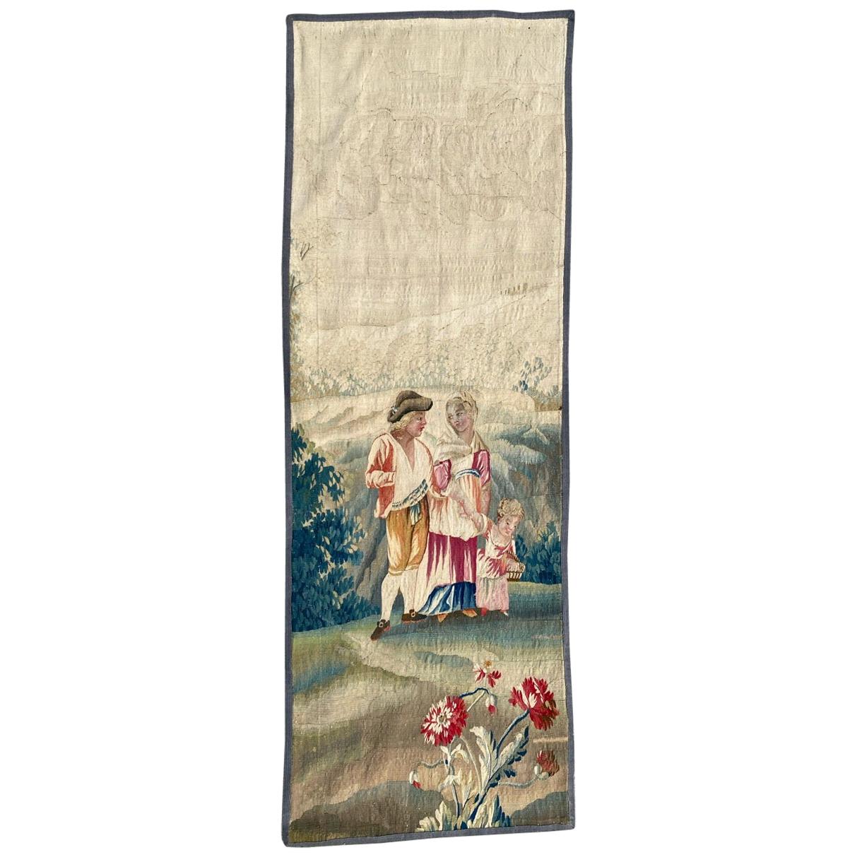 Wonderful 18th Century Aubusson Tapestry Panel