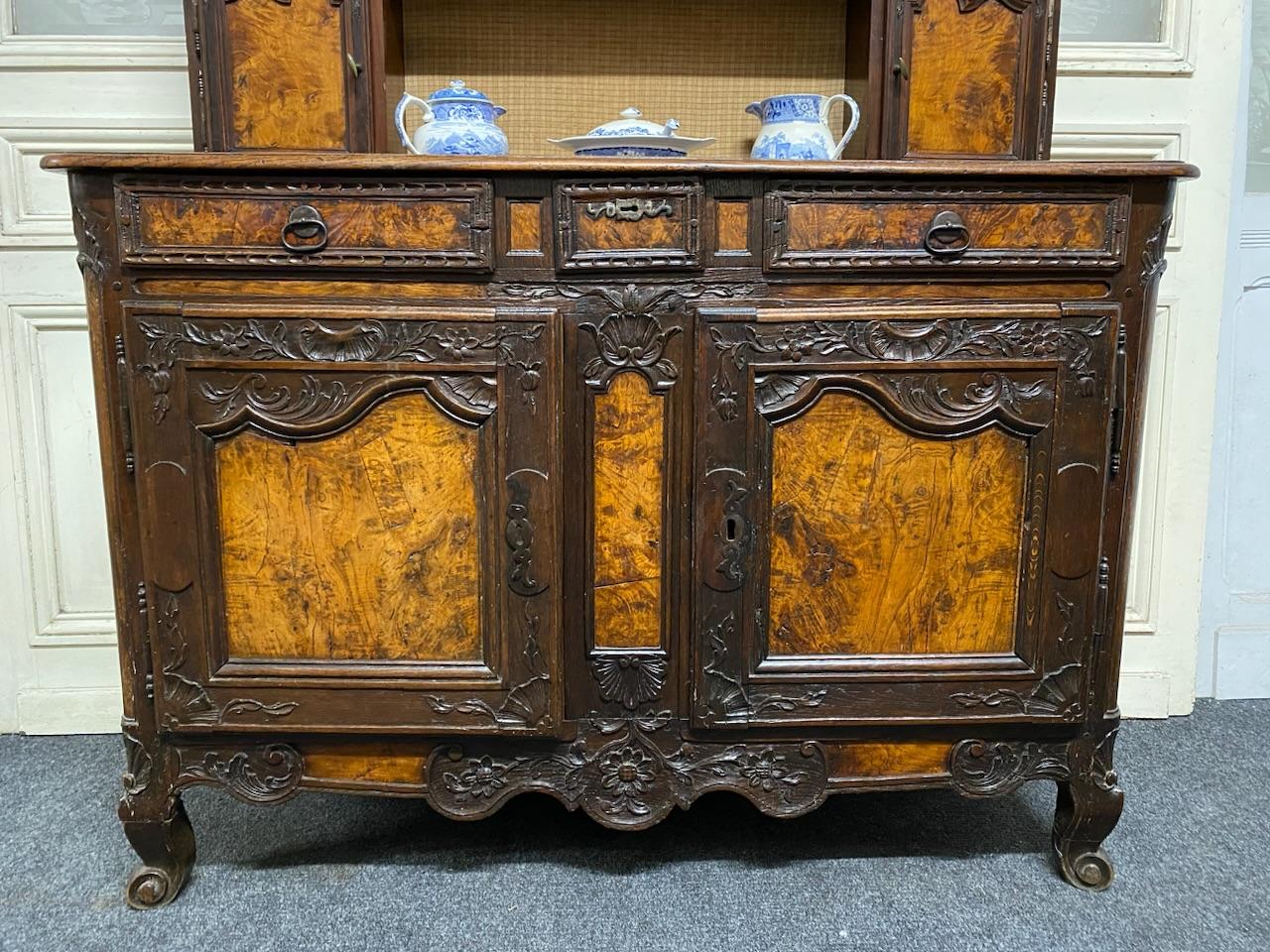 Oak Wonderful 18th Century French Dresser For Sale