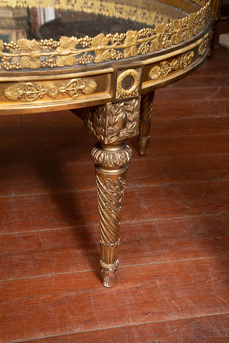 Wonderful 19th C. Bronze Dore’ Coffee Table In Good Condition In New Orleans, LA