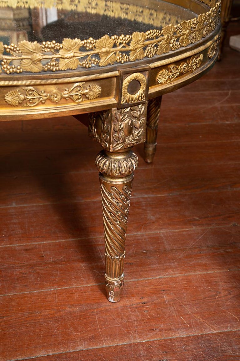 Wonderful 19th C. Bronze Dore’ Coffee Table In Good Condition For Sale In New Orleans, LA