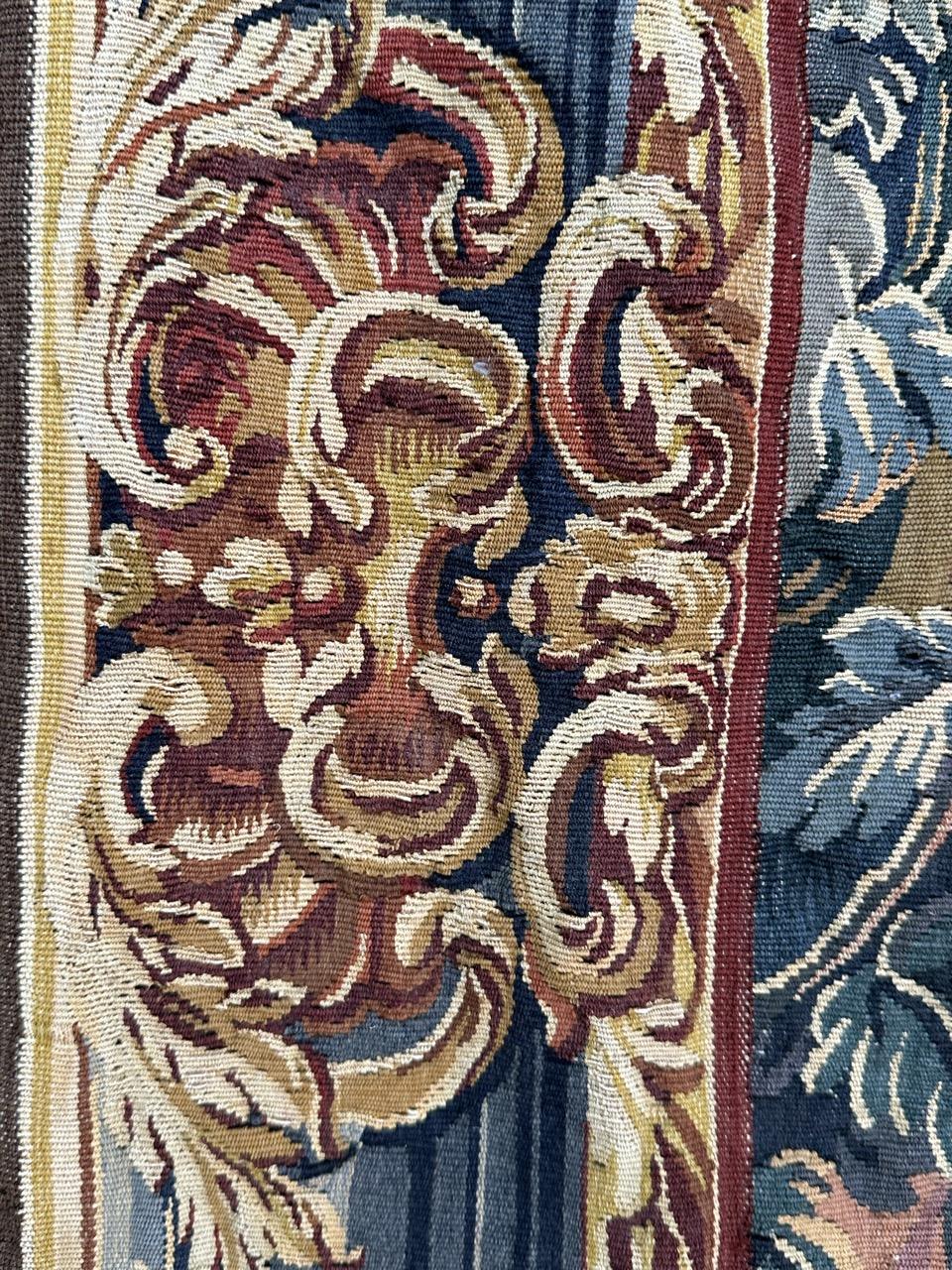 Merveilleuse tapisserie d'Aubusson française du 19ème siècle de Bobyrug  en vente 5