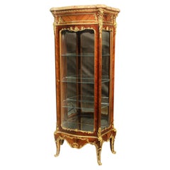 Meravigliosa Vitrina montata in bronzo dorato del XIX secolo di Joseph Zwiener