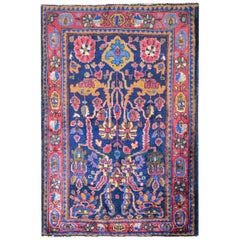 Merveilleux tapis Kashan du début du 20e siècle